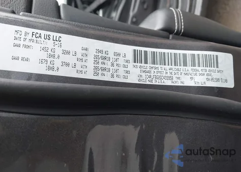 2016 Jeep Grand Cherokee Limited from USA, damaged, VIN 1C4RJFBG2GC433958